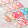 Picture of Born Pretty Semi Jelly Gel Nail Polish Jelly White Gel Polish Sheer Clear White Natural Translucent Hema-Free Soak Off Gel Polish Nail Art DIY 15ML