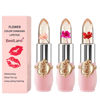 Picture of 3 Pcs/Set Flower Jelly Lipstick Set Temperature Change Moisturizer Long Lasting Nutritious Balm Magic Color Change Lip Gloss (3Pcs Flower Jelly Lipstick 010203)