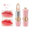 Picture of 3 Pcs/Set Flower Jelly Lipstick Set Temperature Change Moisturizer Long Lasting Nutritious Balm Magic Color Change Lip Gloss (3Pcs Flower Jelly Lipstick 010203)