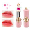 Picture of 3 Pcs/Set Flower Jelly Lipstick Set Temperature Change Moisturizer Long Lasting Nutritious Balm Magic Color Change Lip Gloss (3Pcs Flower Jelly Lipstick 010203)