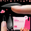Picture of Beetles Tipex Instant Apex Nail Tips, 192Pcs Medium Stiletto Acrylic Nails Pre-Building Pre-Etched Thicker Gel Nail Tips - 16 Sizes Strong Full Cover Valentine's Day Gifts for Women