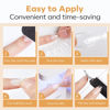 Picture of modelones Short Round Nail Tips, Pre-shaped Full Cover Fake Nails Soft Gel Acrylic Nail Tips 216PCS 12Sizes