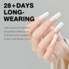 Picture of CANNI Milky White Gel Nail Polish, 1 Pcs Milky White Gel Polish Translucent Jelly Sheer Nude Color Soak Off Nail Gel Polish for Women Manicure Nail Art DIY at Home