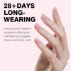 Picture of CANNI Jelly French Nude Pink Gel Nail Polish, 1 Pcs Jelly Pink Gel Polish Translucent Jelly Sheer Nude Color Soak Off Nail Gel Polish for Women Manicure Nail Art DIY at Home