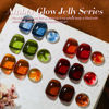 Picture of Born Pretty Jelly Gel Nail Polish, Sheer Transparent Crystal Gel Nail Polish, Christmas Brown Red Orange Green Blue Fall Winter Soak off Nail Polish Manicure DIY Home Salon Christmas Gift 7ml 6colors