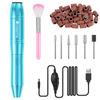 Picture of COSITTE Electric Nail Drill,USB Electric Nail Drill Machine for Acrylic Nail Kit,Portable Electric Nail File Polishing Tool Manicure Pedicure Kit Efile Nail Supplies for Home Salon,Sky Blue