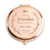 Picture of COYOAL Grandma Gifts from Grandkids Granddaughter Grandson, I Love You Personalized Compact Mirror for Grandmother Grandparents Nana, Sentimental Grandma Present for Valentines Day, Birthday