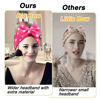 Picture of Shintop Sweet Super Soft Caroset Polka Dots Wash Cosmetic Headband Hairlace (Rose Polka dots)