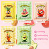 Picture of Kaely 10 Pack Fruit Face Masks for Kids, Spa Party Facial Mask Skincare Set, Sheet Masks Skin Care, Moisturize Brighten Soothe for All Skin Types, Christmas Birthday Gifts for Women Men Girls, 01