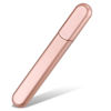 Picture of MiDenso Premium Glass Nail File with Case, Crystal Diamond Salon Best Beauty Nail Buffer for Natural and Acrylic Nails Christmas Gift for Woman and Man,Pink