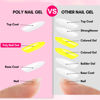 Picture of Makartt Poly Nail Gel-50ML Gel Builder-Bright Yellow Color for Nail Extension Strengthener 3D Diy Hard Gel Manicure Nail Art Home-Sunny Side Up