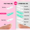 Picture of Makartt Poly Nail Gel-50ML Gel Builder-Mint Green Color for Nail Extension Strengthener 3D Diy,Resistent Hard Gel Manicure Nail Art Home-Minty Mist