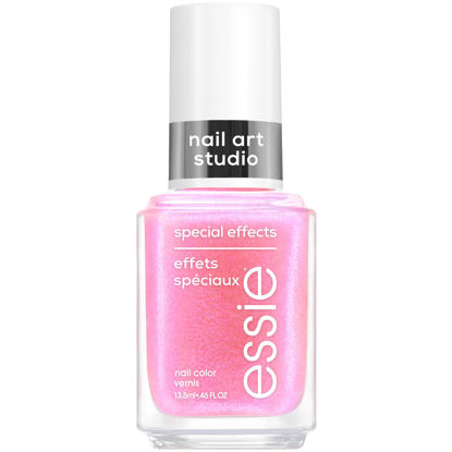 Picture of essie Nail Art Studio Special Effects Nail Polish, Shimmer, Vegan, Pink Nail Polish, Astral Aura, 0.46 Fl Oz