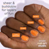 Picture of essie Nail Art Studio Jelly Gloss Nail Polish, Vegan, Sheer Orange Nail Polish, Apricot Jelly, 0.46 Fl Oz