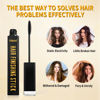 Picture of FUNAN 2pcs Hair Mascara for Flyaway Tamer, Hair Finishing Stick, Not-Greasy Hair Gel Stick and Gloss Enhancer