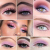 Picture of CAKAILA 20Colors Light Purple Pink Nude Basics Matte Eyeshadow Palette,Eye Shadow Travel Makeup Palette all in one Long Lasting Waterproof Ultra-Blendable,Great for Travel Gift Kit