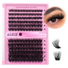 Picture of Fluffy Volume Lash Clusters DIY Lash Extensions 10-20MM Cluster Eyelashes 144pcs Wispy Individual Lashes Eyelash Extensions DIY at Home by ALICE