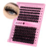 Picture of Fluffy Volume Lash Clusters DIY Lash Extensions 10-20MM Cluster Eyelashes 144pcs Wispy Individual Lashes Eyelash Extensions DIY at Home by ALICE