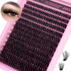 Picture of ALICE Fluffy Lash Clusters 336pcs 80D Lash Extensions Cluster Eyelash Extensions Thick Volume Faux Mink Individual Lashes Mix 10-18mm Long Eyelash Clusters