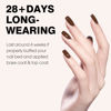 Picture of CANNI Dark Brown Gel Polish, 1Pcs Gel Polish Brown Irish Coffee Brown Nail Polish Gel High Gloss Soak Off U V Gel Nail French Nail Manicure Salon DIY
