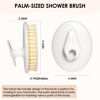 Picture of INNERNEED PP Shower Brush Body Exfoliating Scrubber, for Deep Clean Body Wash, Cellulite Treatment, Lymphatic Drainage and Blood Circulation Improvement (Pack of 4)
