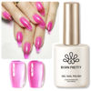 Picture of BORN PRETTY Ice Jelly Gel Nail Polish Jelly Halloween Hot Pink Gel Polish Sheer Transparent Hot Pink Natural Translucent Hema-Free Soak Off Gel Polish Nail Art DIY Christmas Gift 15ML