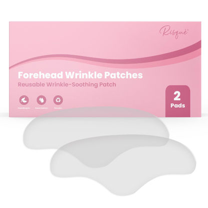 Picture of Forehead Wrinkle Patches | Non-Invasive Reusable Skin Care Solution | Fine Lines and Wrinkles Smoothing | Pairs with Eye Patches and Face Tape | Long-Lasting Skin Pads for a Smoother Look | Pack of 2