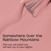 Picture of OPI Nail Lacquer Somewhere Over the Rainbow Mountains | Opaque Soft Pink Crème Chip Resistant Nail Polish | Peru Collection