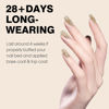 Picture of CANNI Glitter Gel Nail Polish 1pcs 9ml Nail Gel Broken Gold color Glitter Nail Polish Soak Off Uv LED Nail Lamp Prism Flash Series Nail Art Manicure Salon DIY Home