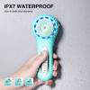 Picture of UMICKOO Face Scrubber Exfoliator,Facial Cleansing Brush Rechargeable IPX7 Waterproof with 5 Brush Heads,Electric Face Spin Brush for Exfoliating, Massaging and Deep Cleansing (Blue+White)