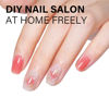Picture of AILLSA Red Jelly Gel Nail Polish Strawberry Color Nude Gel Polish Natural Rose Translucent Gel Polish Sheer Apple Candy Gel Polish Soak Off U V Gel for Nail Art at Home 0.51 Fl Oz /GB92