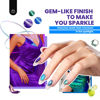 Picture of Beetles 20 Colors Cat Eye Gel Nail Polish Set with Base Gel and Matte Glossy Top Coat, Nude Pink Green Blue Gel Polish Lush Velvet with Magnet Soak Off LED Nail DIY Art Valentines Day Gifts for Her