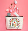 Picture of Teacher Appreciation Gifts,Teacher Christmas Gifts,Teacher Gifts,Teacher Must Haves,Para Gifts Appreciation,Teacher Makeup Bag,It's A Good Day to Teach Tiny Human Rainbow Cosmetic Bag Gift for Women