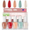 Picture of Eternal Pastel Nail Polish Sets for Women (FLOWER QUEEN) - Pastel Nail Polish Set for Girls | Lasting & Quick Dry Regular Nail Polish Set for Home DIY Manicure| Made in USA, 13.5mL (Set of 5)