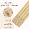 Picture of GOO GOO Tape in Hair Extensions Human Hair, 18D/22F Dirty Blonde Highlights, 24inch 30g 10pcs, Thick Ends Straight Seamless Tape in, Invisible Tape in Hair Extensions Human Hair