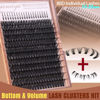 Picture of Geeneiya Cluster Eyelash Extensions Kit Bottom Lash Clusters 10-20mm DIY Lash Extension Kit Wispy Volume Individual Eyelashes with Waterproof Lash Bond and Seal Applicator for Beginners