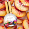 Picture of Blossom Scented Cuticle Oil, Infused with Real Flowers, Hydrating, Moisturizing, Strengthening, Made in USA, 0.92 fl. oz, Juicy Peach