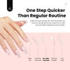 Picture of Beetles Pearl Chrome Nail Powder Gel Nail Polish Set, Glazed Donut Mirror Effect with Silicone Nail Brush, Liquid Peel Off Latex Tape Top Coat&Base Coat