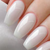 Picture of Born Pretty Milky White Gel Nail Polish Jelly White Sheer Translucent Neutral Gel Polish Hema-Free Soak Off Nail Art Gel 0.5Oz 15ml, 0.54 Fl Oz