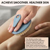 Picture of INNERNEED Soft Silicone Body Cleansing Brush Shower Scrubber, with PP Shower Brush for Cellulite Treatment, Lymphatic Drainage and Blood Circulation Improvement