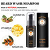 Picture of Upgraded Beard Grooming Kit w/Beard Conditioner,Beard Oil,Beard Balm,Beard Brush,Beard Wash,Beard Comb,Beard Scissor,Bag,E-Book,Birthday Gifts Valentines Day Gifts for Men Him Dad Husband Boyfriend
