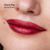 Picture of Clinique Pop Longwear Lipstick | Long Lasting, Satin, Matte + Shine, Cherry Pop, 1 Count