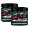 Picture of MANIC PANIC Green Envy Hair Dye - Classic High Voltage - (2PK) Semi Permanent Hair Color - Deep Emerald Green Dye with Blue Undertones - For Dark & Light Hair - Vegan, PPD & Ammonia Free