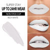 Picture of MAKI YIKA White Lipstick for Women Color Stay Long Lasting Lipsticks No Smudge Matte Liquid Lipstick Transferproof Cruelty-Free Lip Color |Rich White
