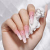 Picture of TOMICCA Pink Gel Nail Polish, Clear Pink Gel Polish, Pink Nude Gel Polish, Soak Off UV Jelly Gel Nail Polish, Sheer Translucent Colors Nail Art French Manicure DIY