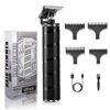 Picture of Ufree Mens Beard Trimmer, Zero Gapped T Blade Liners, Cordless Hair Clippers, Electric Razor Shavers for Men, Grooming Kit for Hair Cutting, Gifts for Men(Black)