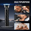 Picture of Ufree Mens Beard Trimmer, Zero Gapped T Blade Liners, Cordless Hair Clippers, Electric Razor Shavers for Men, Grooming Kit for Hair Cutting, Gifts for Men(Black)