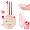 Picture of MelodySusie Builder Nail Base Gel Nude Pink Builder Gel for Nails Thickening, Soak Off UV Gel,Extension Gel Rhinestone Nail Glue Gel in a Bottle for Nail Art Design Gift for Women-104