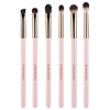 Picture of Eye Makeup Brush Set, 6 Pcs Professional Blending Eyeshadow Makeup Brushes for Concealer Eyebrows Eyeliner, Soft Hairs & Wood Handle