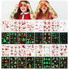 Picture of Awinmay luminous Christmas Temporary Tattoos for Kids - 240 Pieces Bulk Christmas Tattoos for Boys and Girls,Xmas Holiday Stickers Christmas Party Favor for Kids Stocking Stuffers and Gifts 16 Sheets